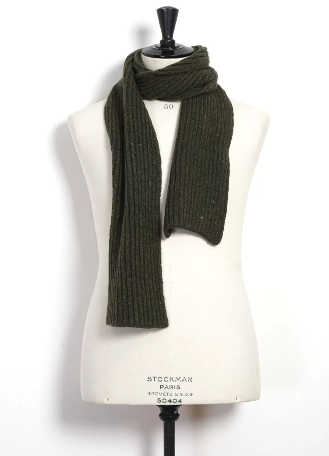 Discount Scarf | Rib Scarf | Loden Knitwear