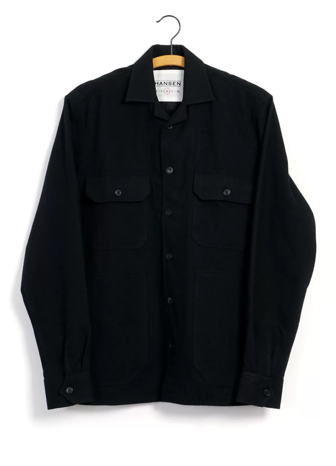 Shop Stefan | Worker Over Shirt | Black Shirts