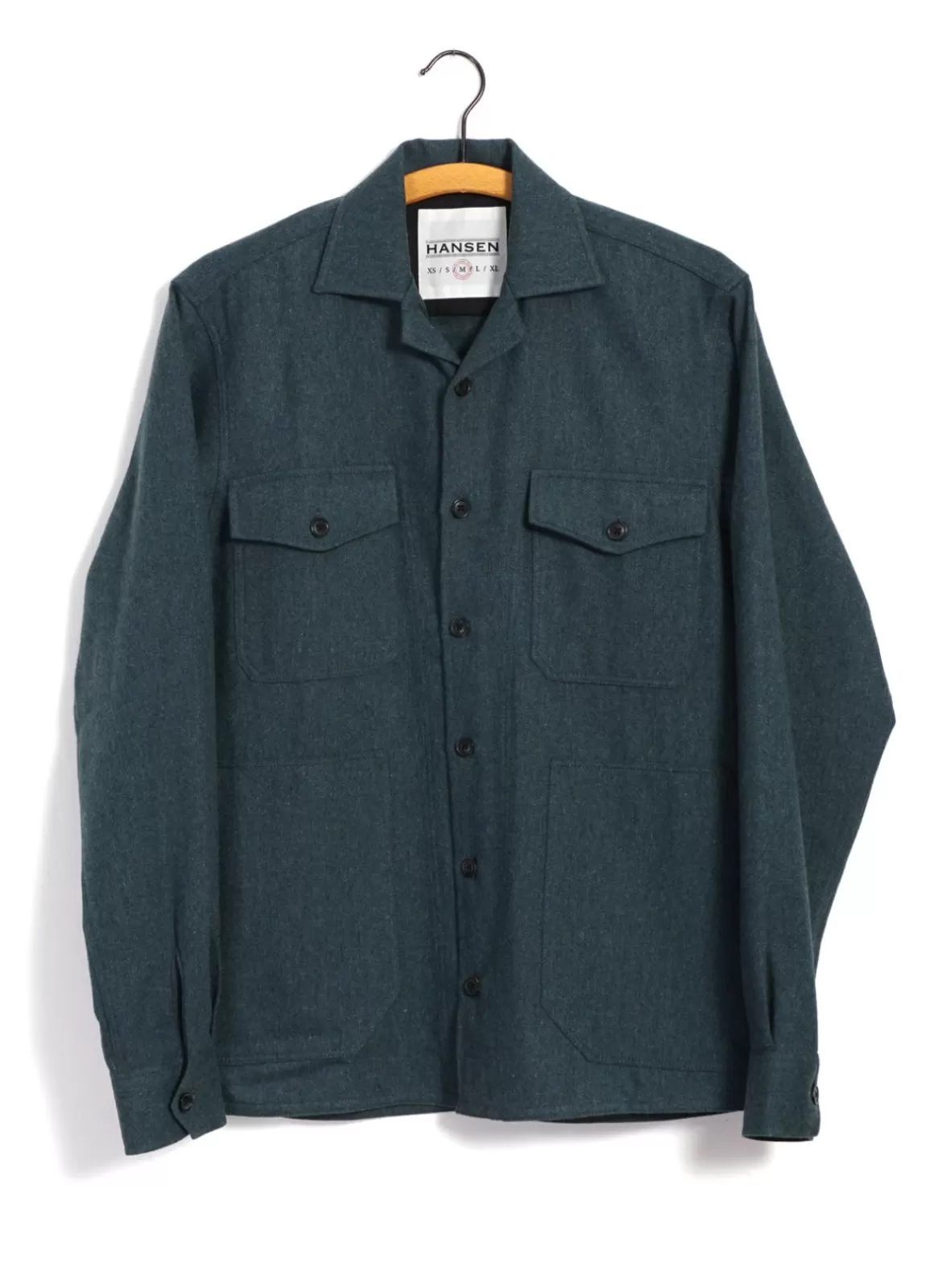 Best Stefan | Worker Over Shirt | Moss Green Shirts