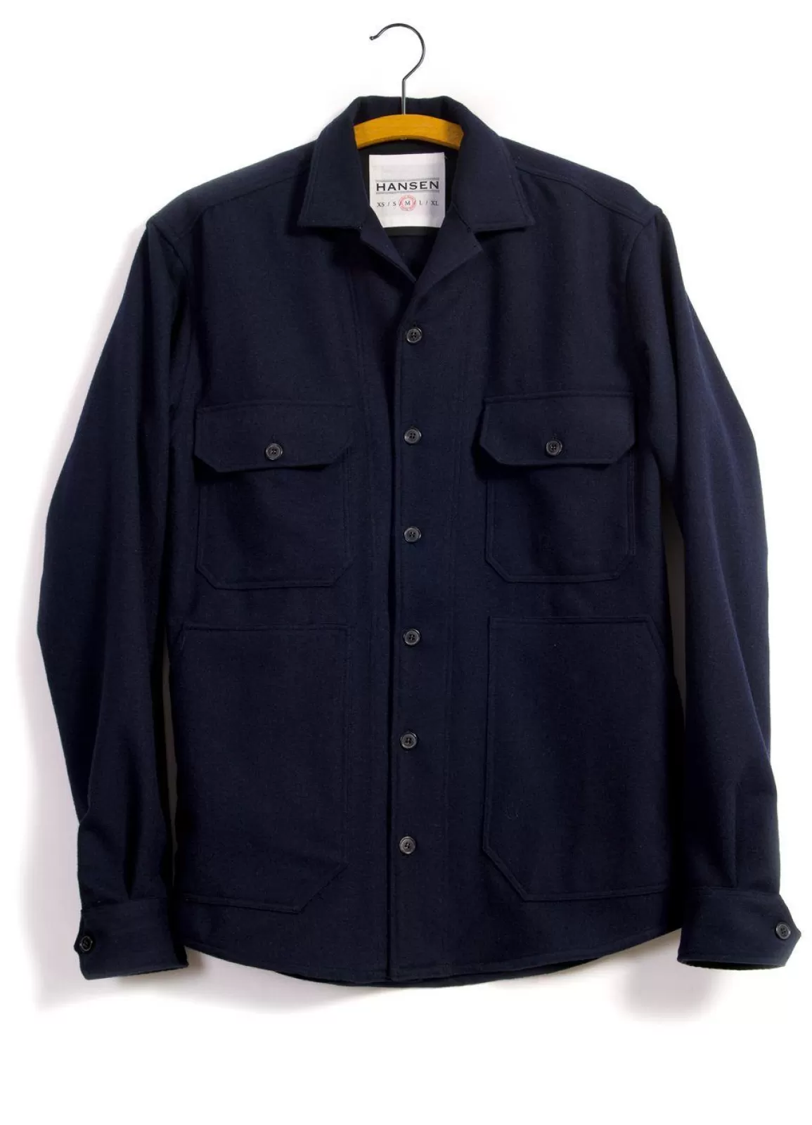 Best Sale Stefan | Worker Over Shirt | Navy Shirts