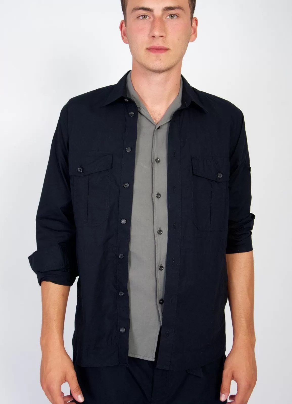 Online Steven | Lightweight Ranger Shirt | Navyblack Shirts