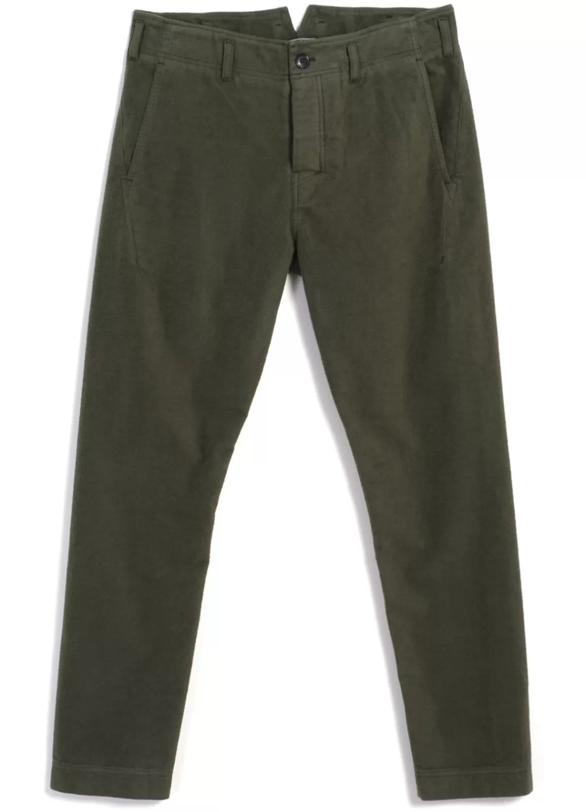 Fashion Svenning | Slim Fit Trousers | Dark Green Trousers