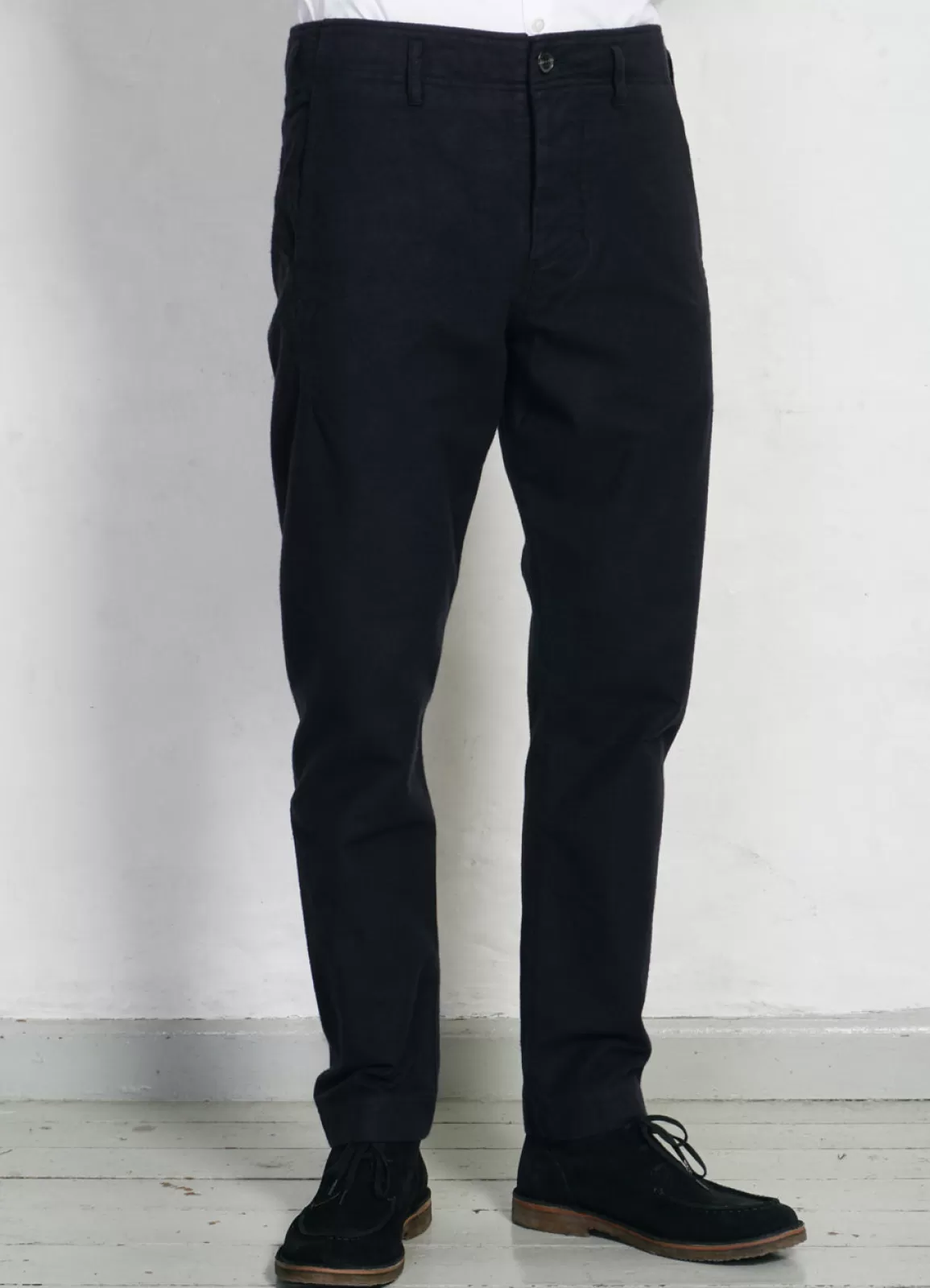 Outlet Svenning | Slim Fit Trousers | Navy Trousers