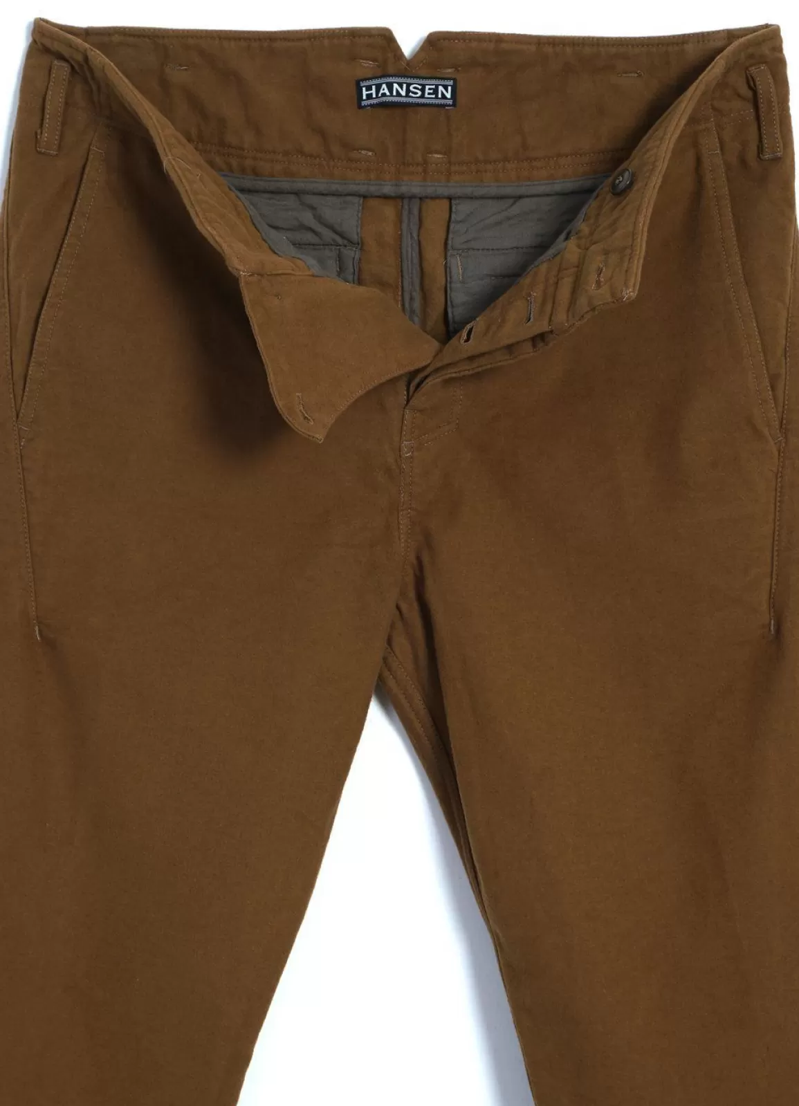 Clearance Svenning | Slim Fit Trousers | Turmeric Trousers