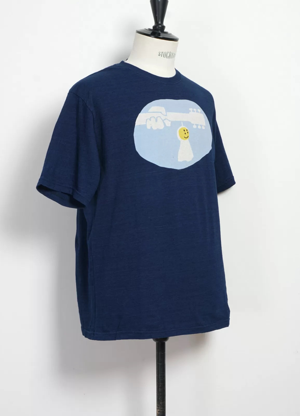 Shop Teru-Teru Woodstock | Crewneck T-Shirt | Indigo Jerseys