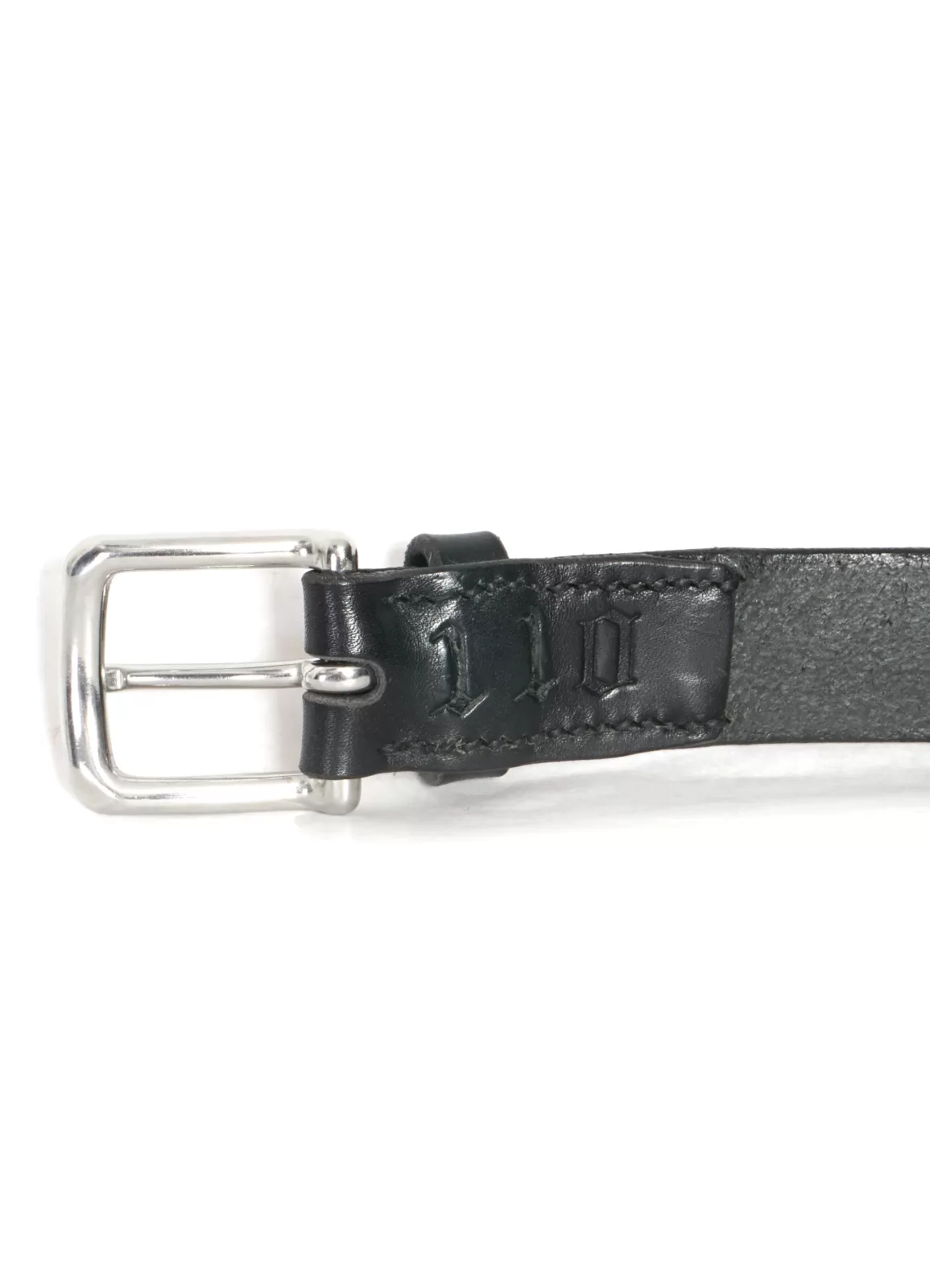 Cheap The Jens Belt | Handmade Leather Belt | Black/Chrome Belts