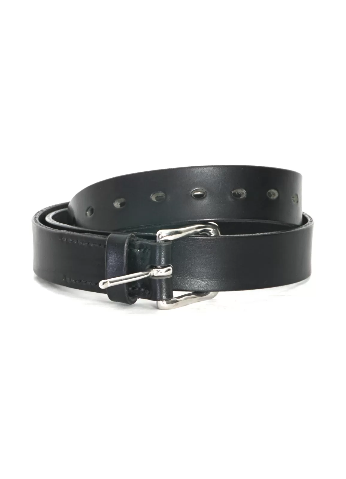 Cheap The Jens Belt | Handmade Leather Belt | Black/Chrome Belts