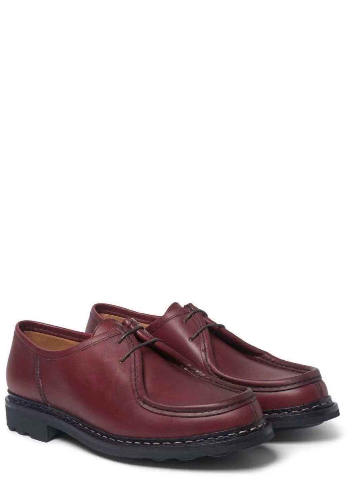 Sale Thuya | Leather Derby Shoe | Burgundy Shoes