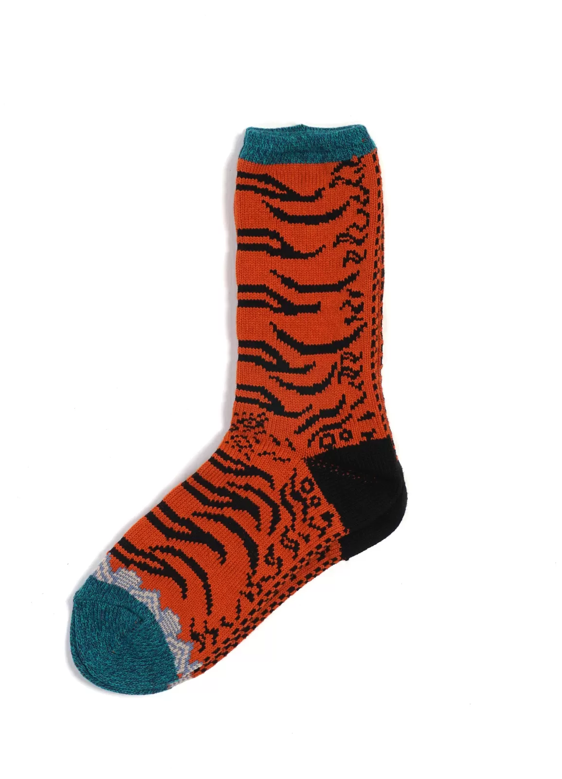 Online Tiger | 84 Yarns Nepal Socks | Orange Socks