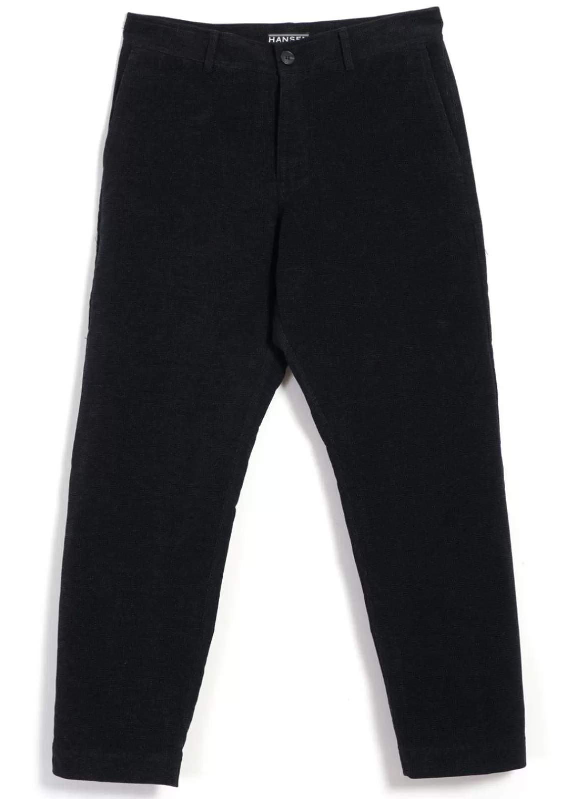 Shop Tyge | Wide Cut Cropped Trousers | Onyx Trousers