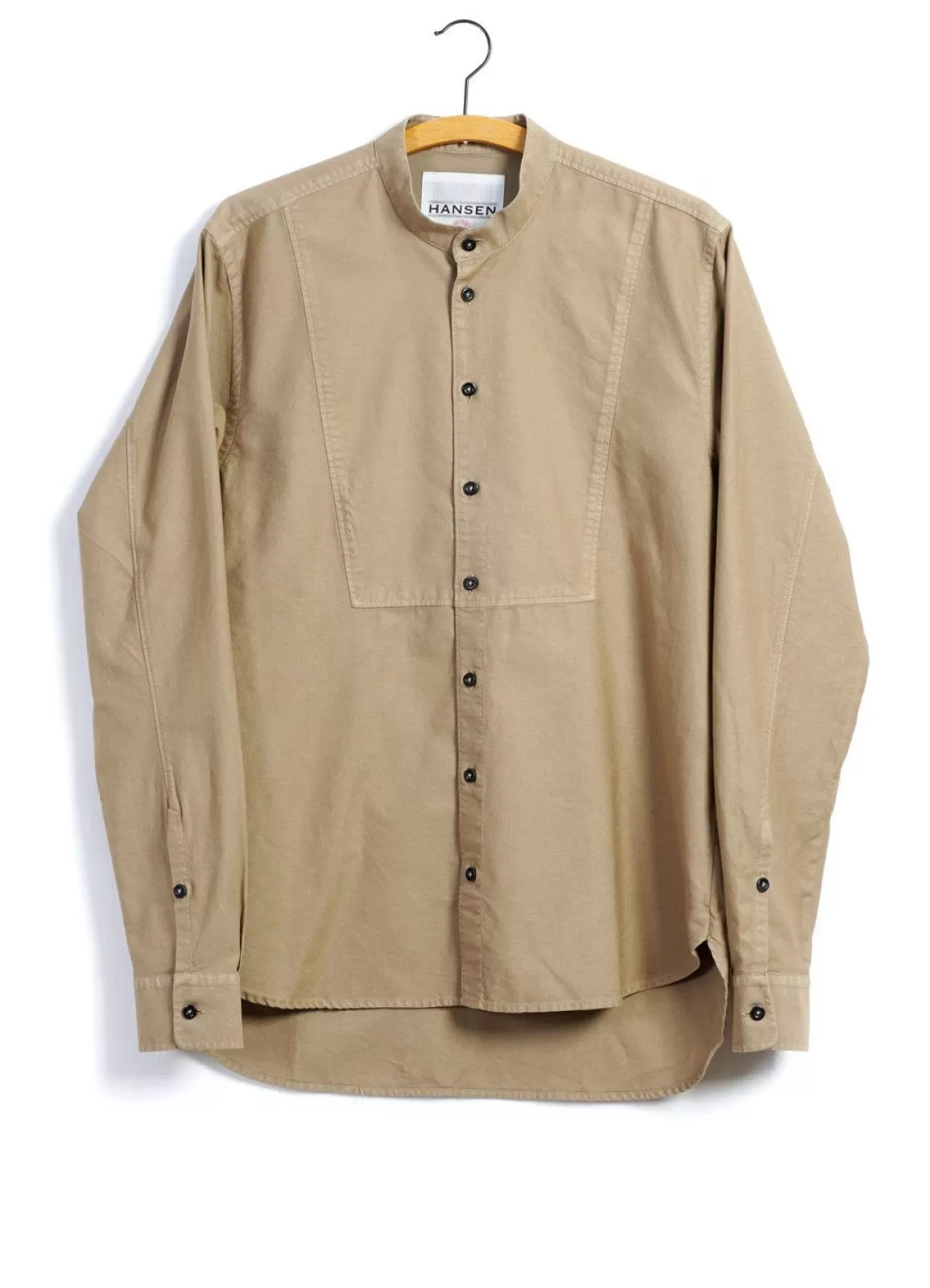 Flash Sale Valmar | Collarless Bib Shirt | Gobi Shirts