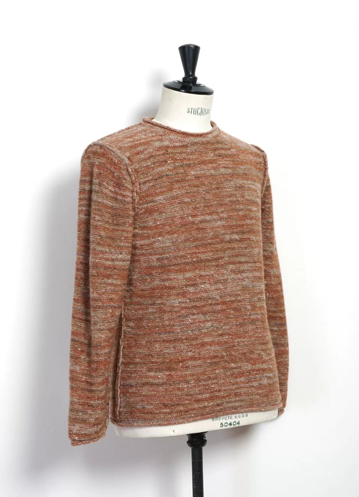 Sale Varied Stripe | Merino & Cashmere Tunic Sweater | Clementine Knitwear