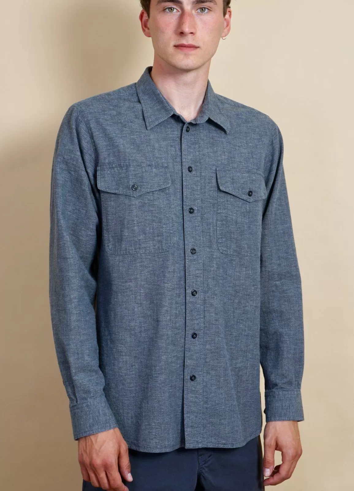 Cheap Villads | Loose Fit Over Shirt | Stone Shirts