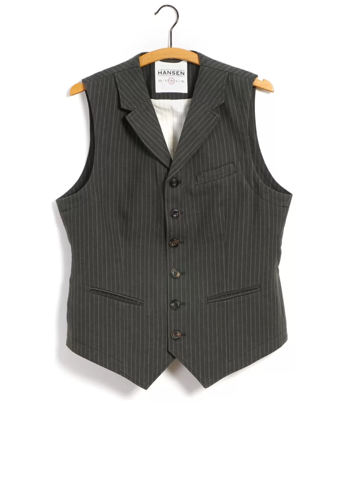 Cheap William | Lapel Waistcoat | Khaki Pin Waistcoats